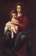 Bartolome Esteban Murillo Virgin and the Son painting